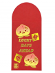 Lucky Days Ahead Peach Red Envelope (10 Pack)